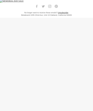 Betabrand Sale Announcement
