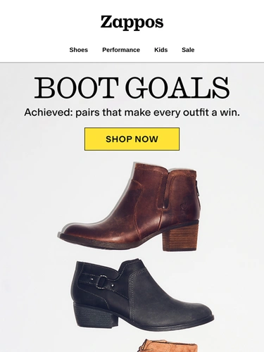 Zappos Sale Announcement