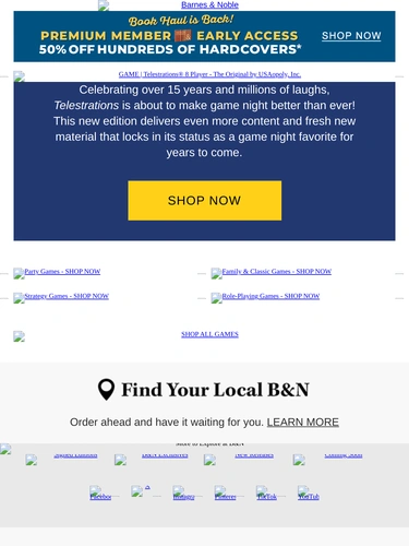Barnes & Noble Newsletter