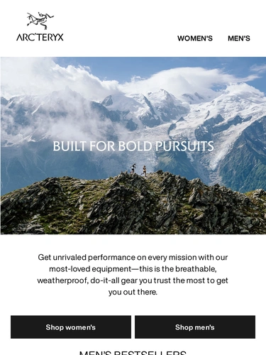 Arc'teryx Sale Announcement