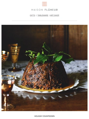 Maison Flaneur Holiday Campaign