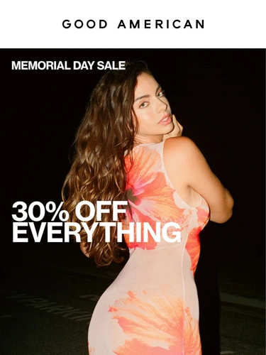 Good American Sale Announcement