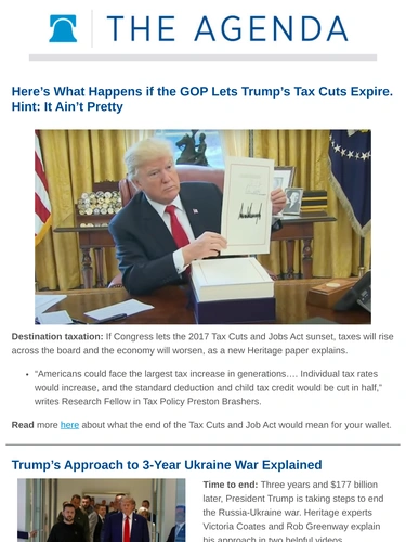 Heritage Foundation Newsletter