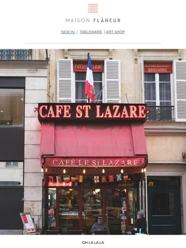 Maison Flaneur Newsletter