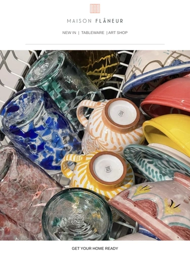 Maison Flaneur Newsletter