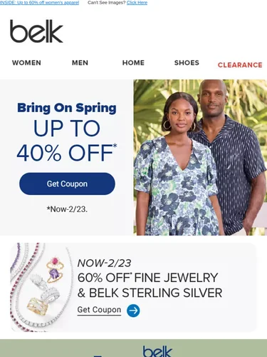 Belk Sale Announcement