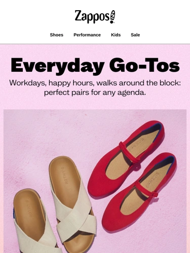 Zappos Sale Announcement