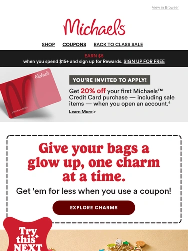 Michaels Welcome Series