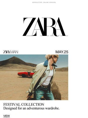 Zara Newsletter
