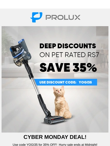 ProLux Cleaners Sale Announcement