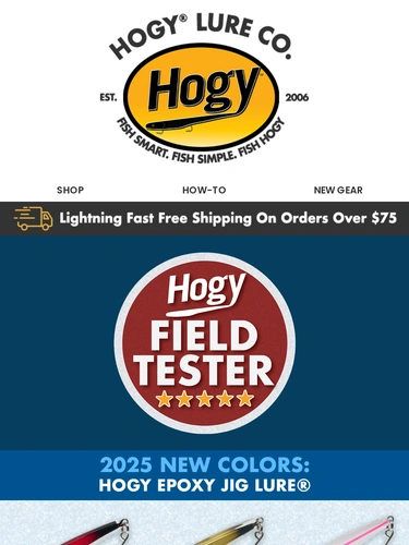 Hogylures Sale Announcement