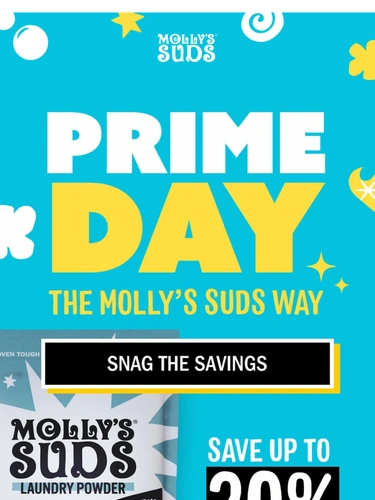 Molly's Suds Sale Announcement