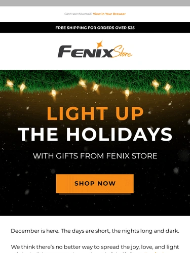 Fenix Store Holiday Campaign