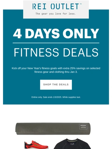 REI Sale Announcement