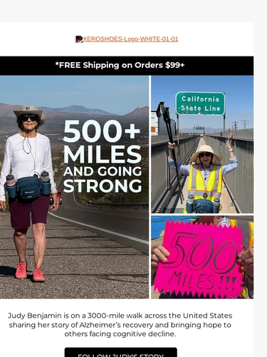 Xero Shoes Newsletter
