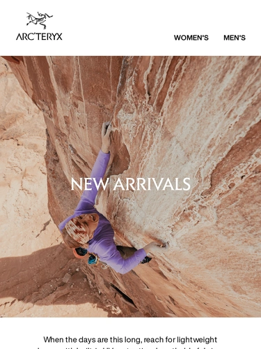 Arc'teryx Sale Announcement
