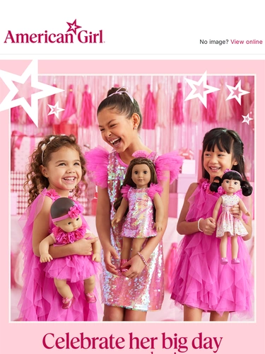 American Girl Sale Announcement