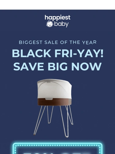 Happiest Baby Sale Announcement