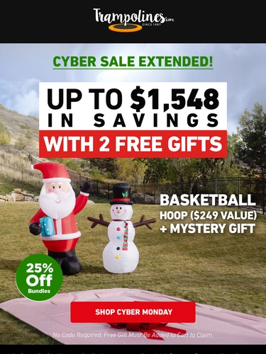 Trampolines.com Sale Announcement