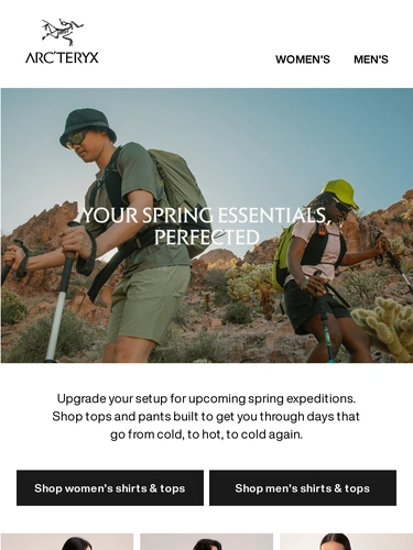 Arc'teryx Newsletter