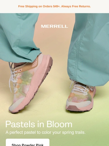 Merrell Sale Announcement