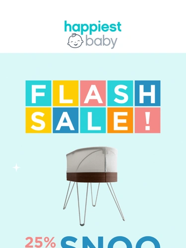 Happiest Baby Sale Announcement