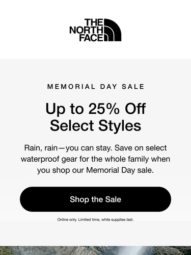 The North Face Newsletter