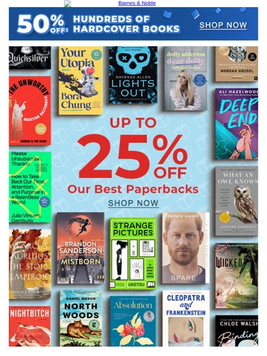Barnes & Noble Newsletter