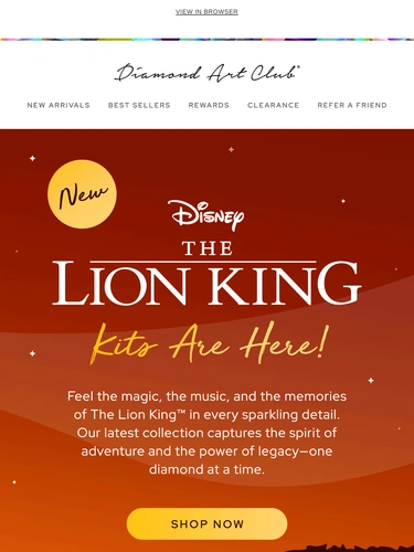 Diamond Art Club Sale Announcement
