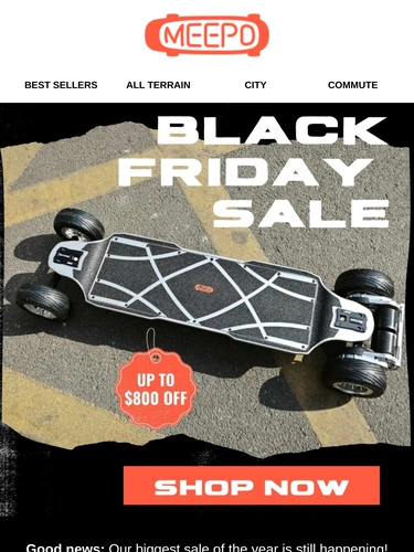 Meepo Board Sale Announcement
