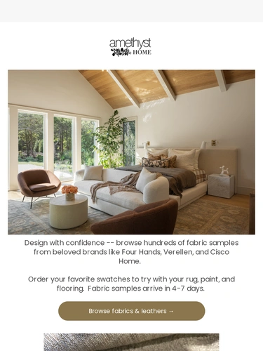 Amethyst Home Newsletter