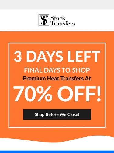 Stock Transfers Sale Announcement