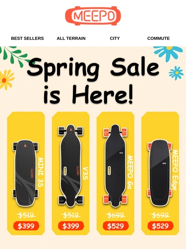 Meepo Board Sale Announcement