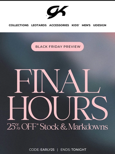 GK Elite Sale Announcement