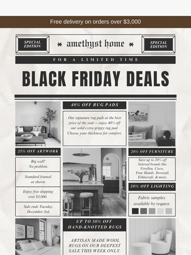 Amethyst Home Sale Announcement