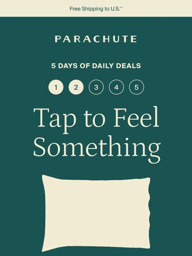 Parachute Home Sale Announcement