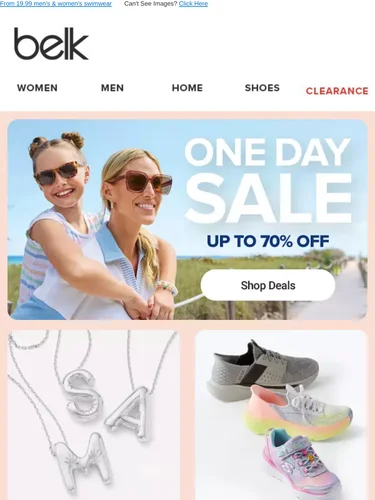 Belk Sale Announcement