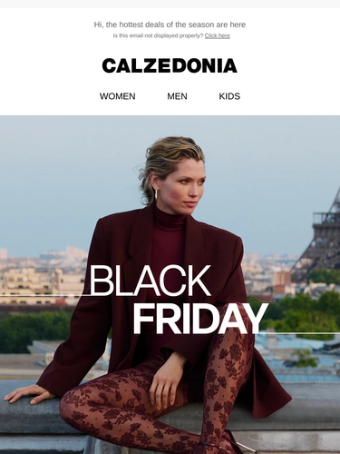 Calzedonia Sale Announcement