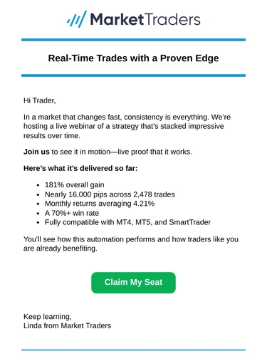 Market Traders Sale Announcement