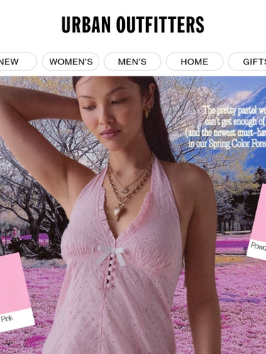 Urban Outfitters Newsletter