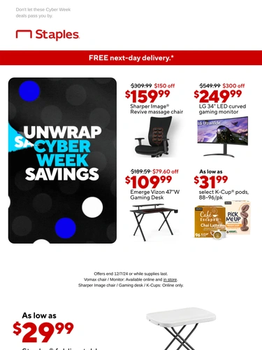 Staples Newsletter
