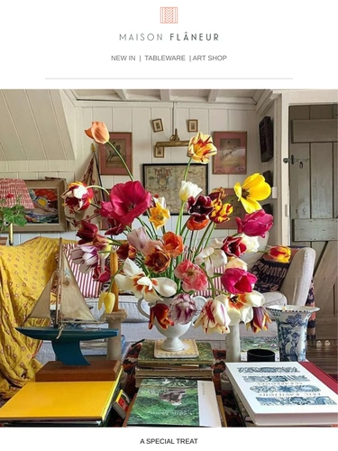 Maison Flaneur Newsletter