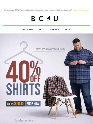 BigClothing4U Sale Announcement