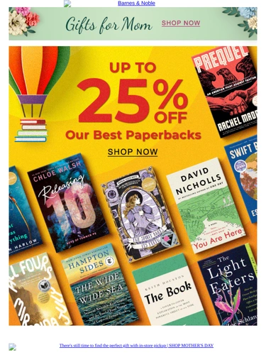 Barnes & Noble Newsletter