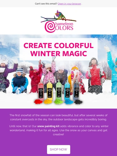 Chameleon Colors Newsletter