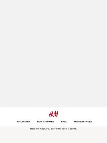 H&M Sale Announcement