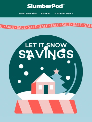 SlumberPod Sale Announcement