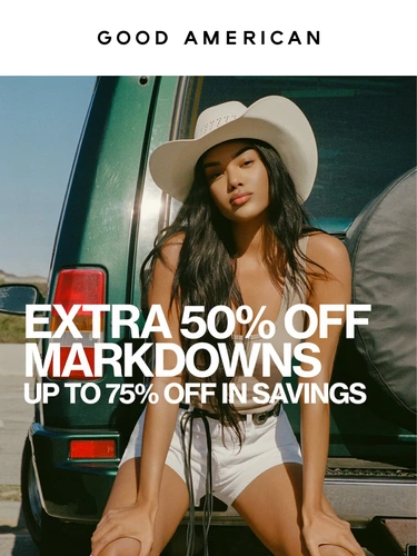 Good American Sale Announcement