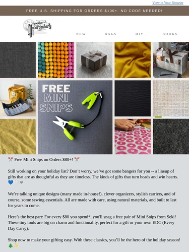 Brooklyn Haberdashery Holiday Campaign