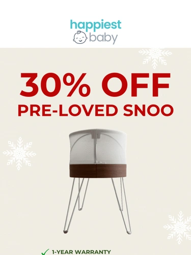 Happiest Baby Sale Announcement